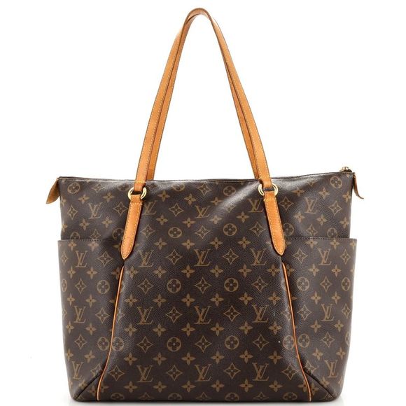 Louis Vuitton Totally Handbag Monogram Canvas GM Brown - Picture 3 of 11
